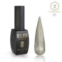 Гель лак Milano Disco Cat Eye 01